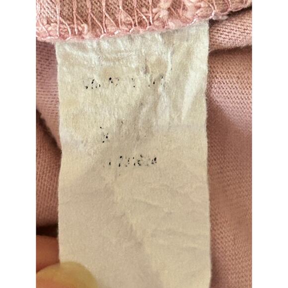 Vans Unisex Long Sleeve Graphic Tee Pink Butterfly Skull Roses Size Large - Picture 7 of 7